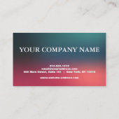 Carte de crédit élégante (Dos)