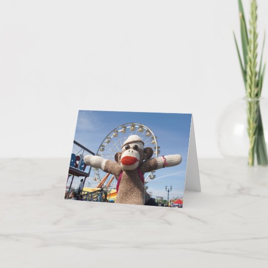 Carte de crédit Ernie the Sock Monkey (Devant)