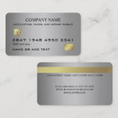 Carte de crédit Greray Faux (Devant / Derrière)