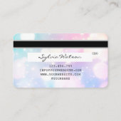 Carte de crédit Holograph Unicorn Dripp ajoutez vo (Dos)