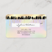 Carte de crédit Holograph Unicorn Driving Gold (Dos)