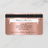 Carte de crédit Maid Cleaning House Sparkling (Dos)