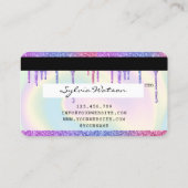 Carte de crédit moderne Holograph Drives (Dos)