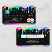 Carte de crédit moderne Holograph Drives (Devant / Derrière)