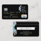 Carte de crédit moderne Holograph Drives (Devant / Derrière)