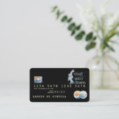 Carte de crédit moderne Holograph Drives (Debout devant)