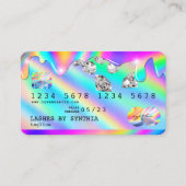 Carte de crédit moderne Holograph Drives Diamonds (Devant)