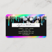 Carte de crédit moderne Holograph Drives Diamonds (Dos)