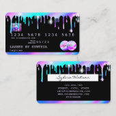 Carte de crédit moderne Holograph Unicorn Drives (Devant / Derrière)