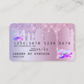 Carte de crédit Rose Gold Driving Gold (Devant)