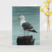 Carte de crédit Seagull (Fleur jaune)