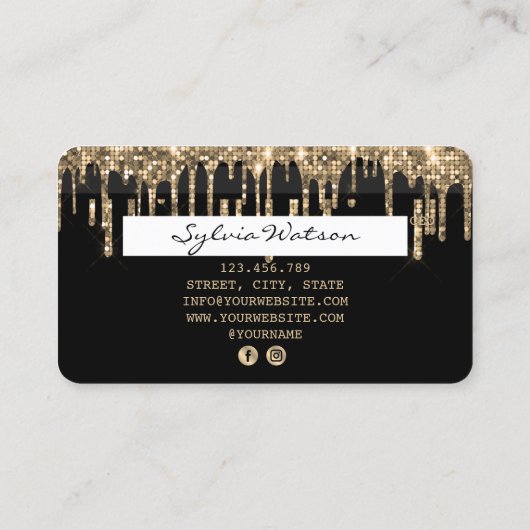 Carte de crédit Styled Driving Gold (Dos)