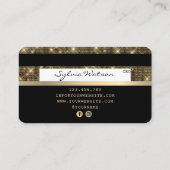 Carte de crédit Styled Gold et Black (Dos)