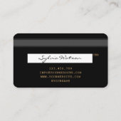 Carte de crédit Styled Gold Hair Stylist (Dos)