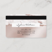 Carte de crédit Styled Rose Gold Driving Gold (Dos)
