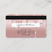 Carte de crédit Styled Rose Gold Driving Gold (Dos)