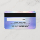 Carte de crédit | Texture des huiles pastel (Dos)