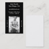 Carte de croisière (Devant / Derrière)