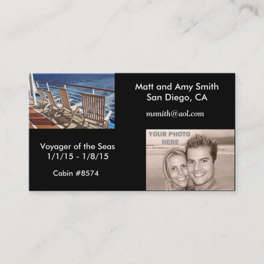 Carte de croisière (Devant)
