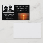 Carte de croisière (Devant / Derrière)