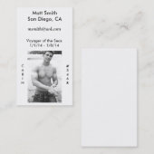 Carte de croisière (aucun dos) (Devant / Derrière)