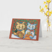 Carte de cru de chat (Fleur jaune)