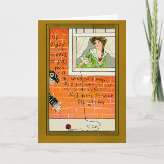 Carte de cru de destin de Halloween (Devant)
