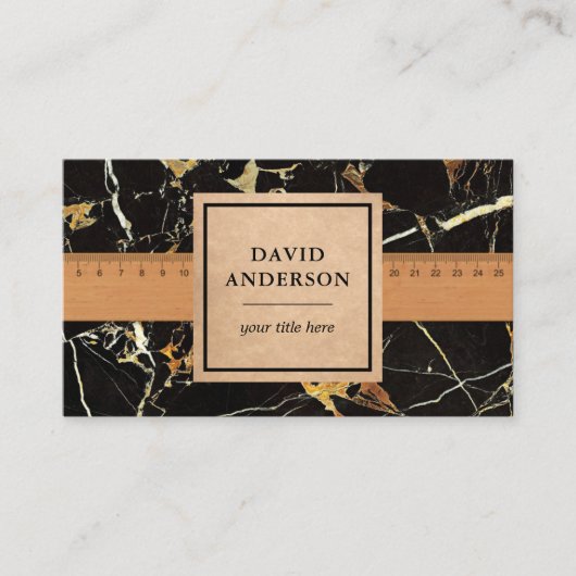 Carte de cuisine en granit noir Splashback (Devant)