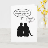 Carte de cuisine romantique drôle pour couples (Fleur jaune)