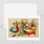 Carte de cuisson pour enfants avec les meilleurs s (Devant / Derrière)