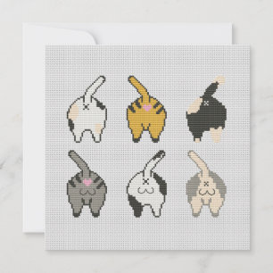 Carte de cul de chat. C'est fini !