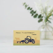 Carte de cultivateur de propriétaire foncier agric (Debout devant)