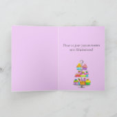 Carte de cupcakes Watercolor (Intérieur)