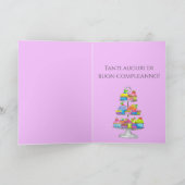 Carte de cupcakes Watercolor italienne (Intérieur)