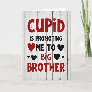 Carte de Cupidon me promeut Grand Frère