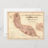 Carte de Curaçao (1810) (Devant / Derrière)