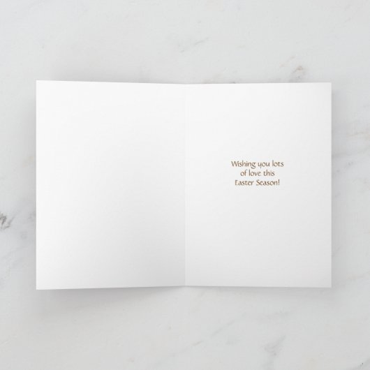 Carte de Cute Bunny (Intérieur)