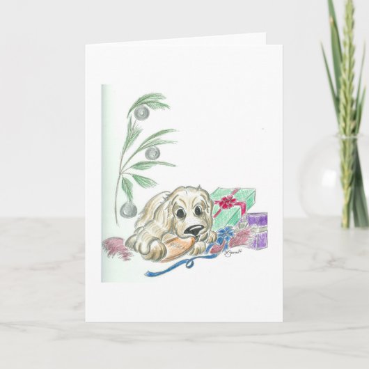 Carte de Cute Cocker (Devant)