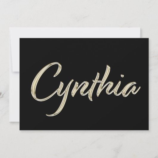 Carte de Cynthia white gold (Devant)