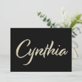 Carte de Cynthia white gold (Debout devant)