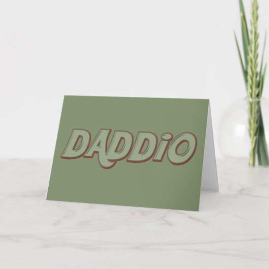 Carte de Daddio (Devant)