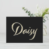 Carte de Daisy White Gold (Debout devant)