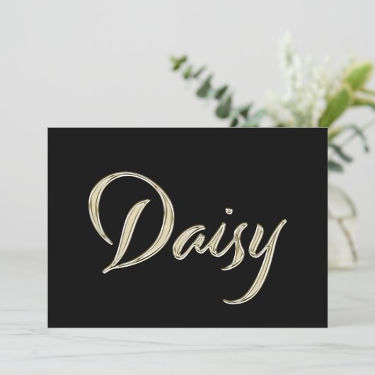 Carte de Daisy White Gold (Debout devant)