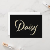 Carte de Daisy White Gold (Devant/Arrière en situation)