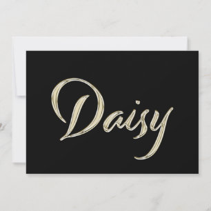 Carte de Daisy White Gold