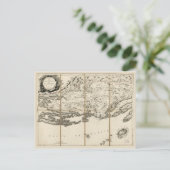 Carte de Dalmatie, Croatie Côte & Îles (1780) (Debout devant)