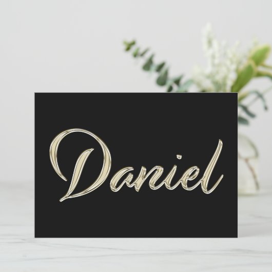 Carte de Daniel White gold (Debout devant)