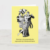 Carte de danse (Devant)