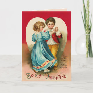 Carte de danse pour garçons et filles