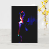Carte de danseur d'ombre (Fleur jaune)